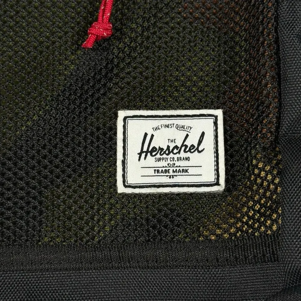 Herschel Supply Co. Kaine Backpack Canvas Woodland Camo Black Laptop Pocket
